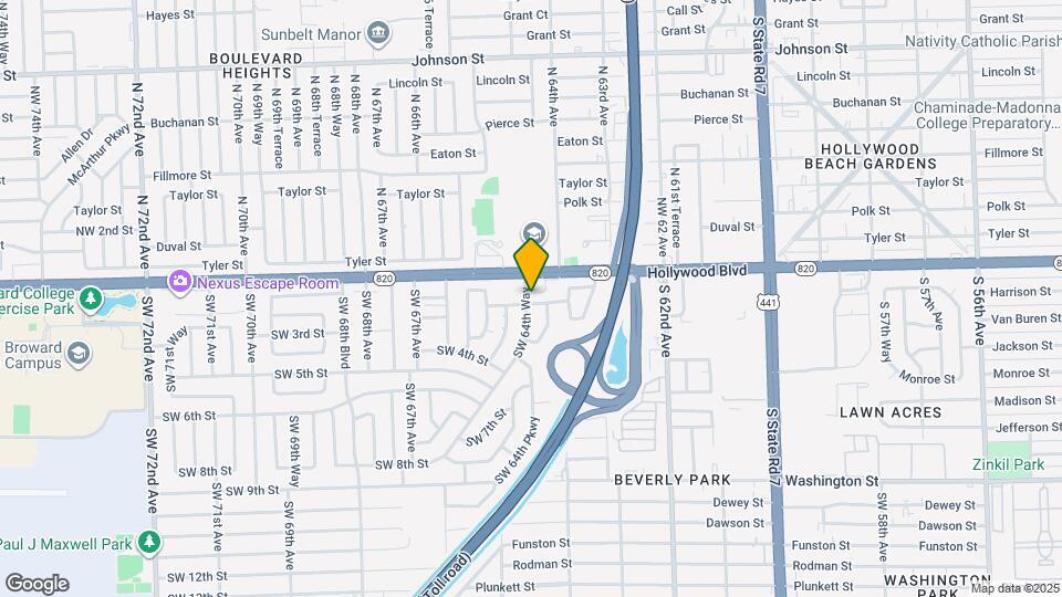 6451 SW 2nd St Mapa y Detalles de la Ubicación