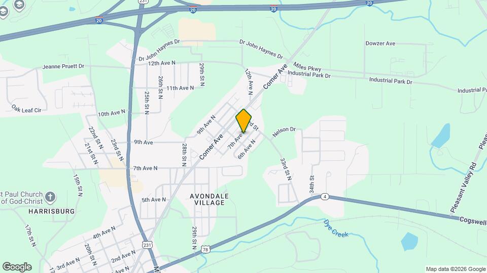 3216 7th Ave N Map and Location Details