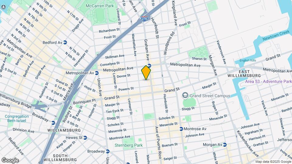 238 Ainslie St Map and Location Details