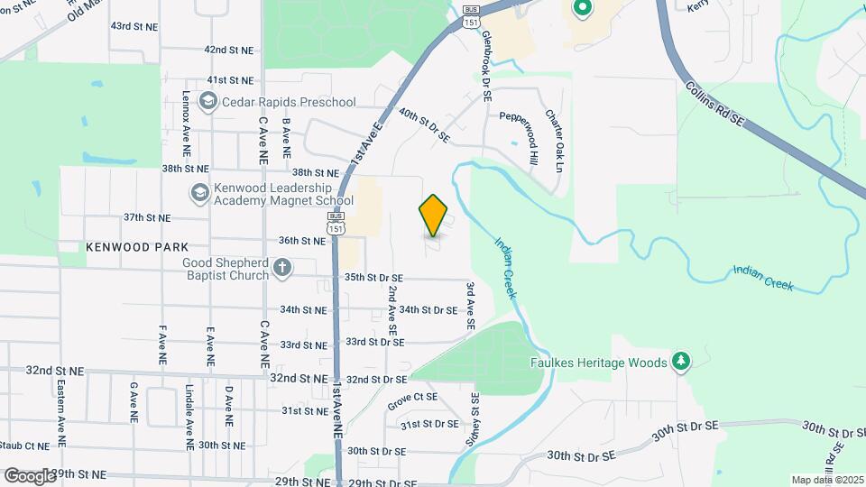 257 38th St Dr SE Map and Location Details