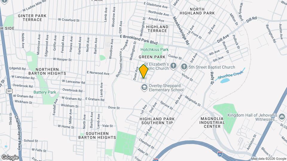 2603 Houston Ave Map and Location Details