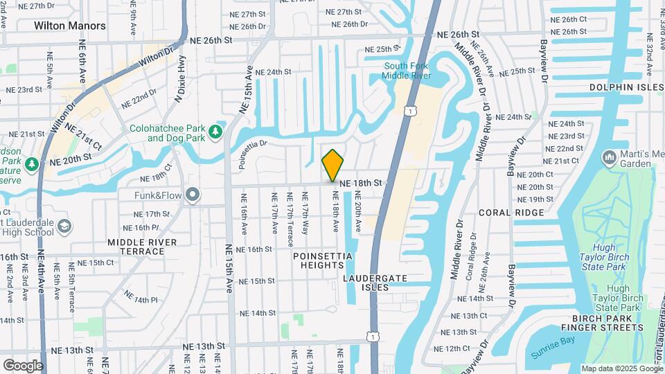 1790 NE 18th St Map and Location Details