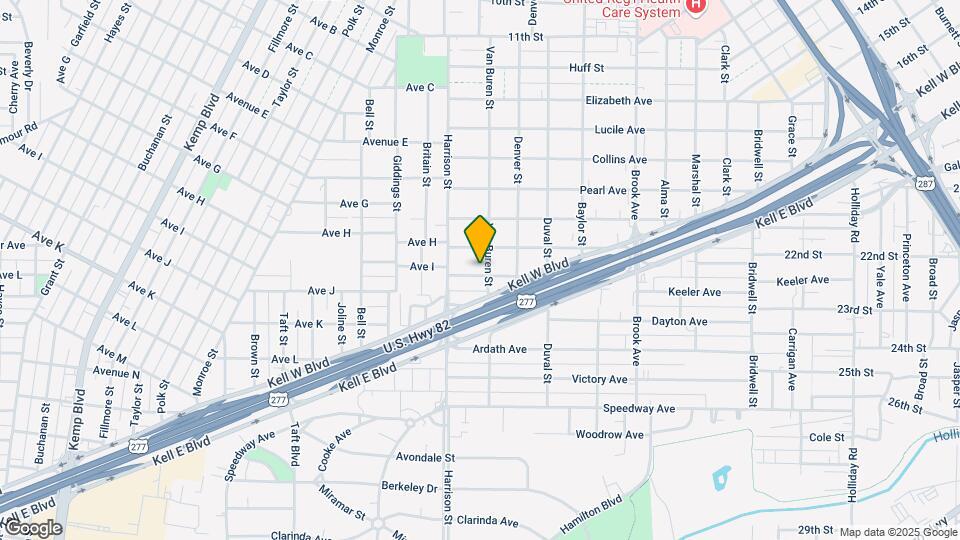 2002 Keeler Ave Map and Location Details