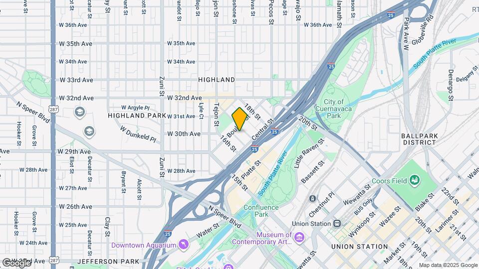 2560 17th St Map and Location Details