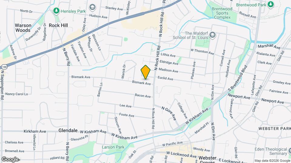 425 Bismark Ave Map and Location Details