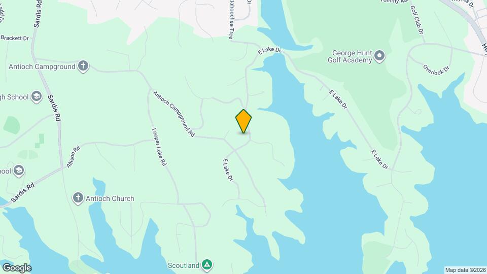 1044 E Lake Dr Map and Location Details