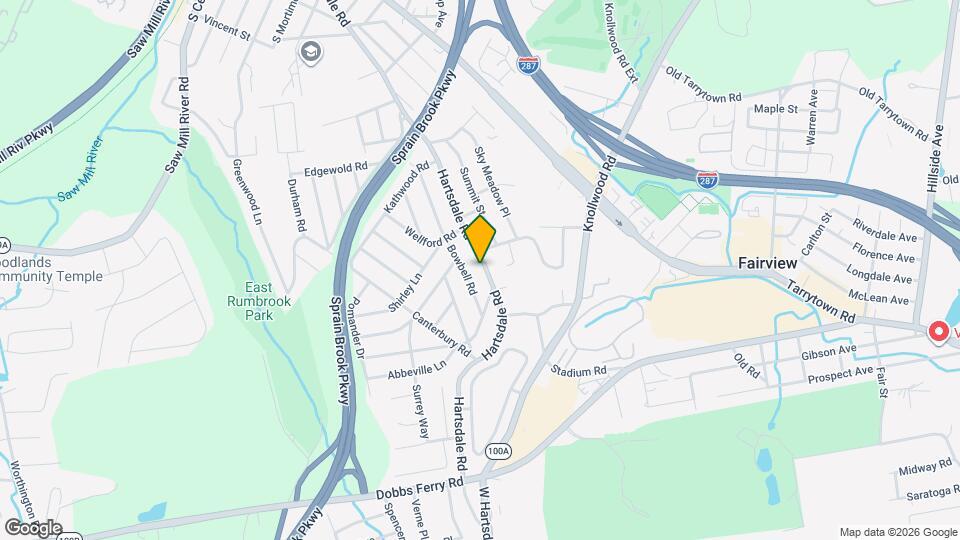 846 Hartsdale Rd Map and Location Details