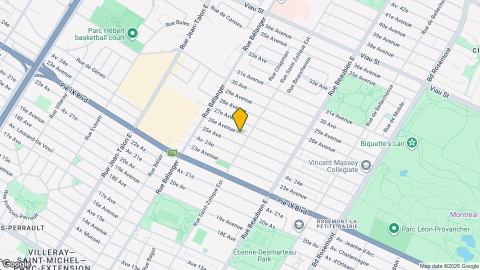 6716 26E Av Map and Location Details