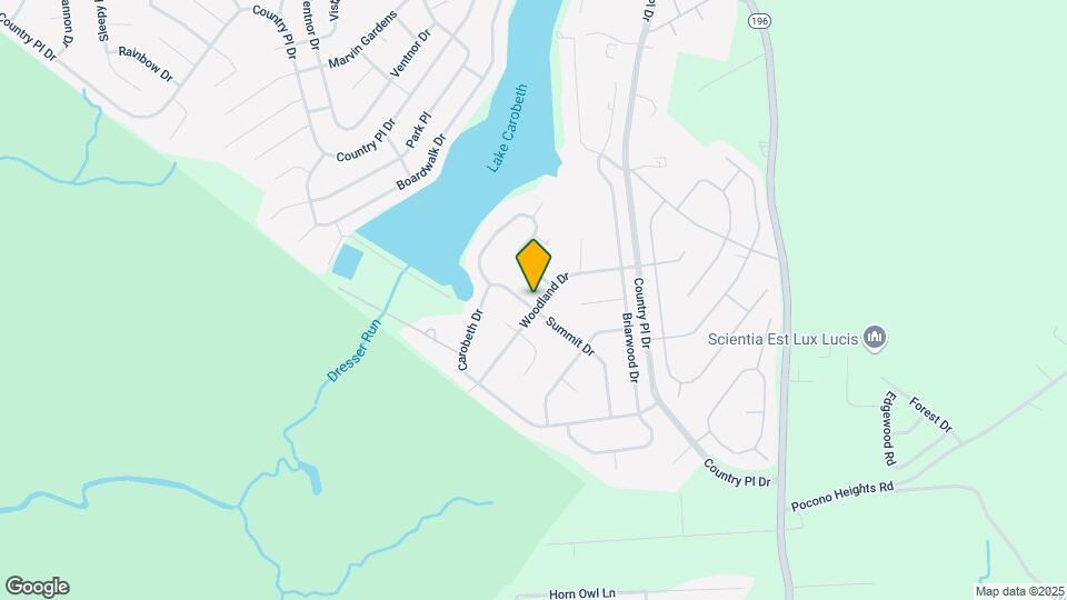 3322 Woodland Dr Map and Location Details