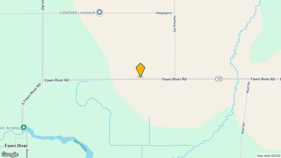 32284 Fawn River Rd Map and Location Details