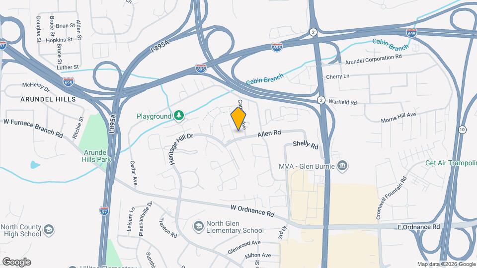 Heritage Hill Rental Townhomes Glen Burnie, MD Apartments For Rent