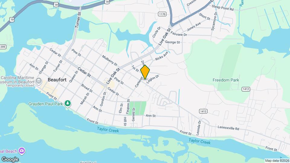 1205 Lennoxville Rd Map and Location Details