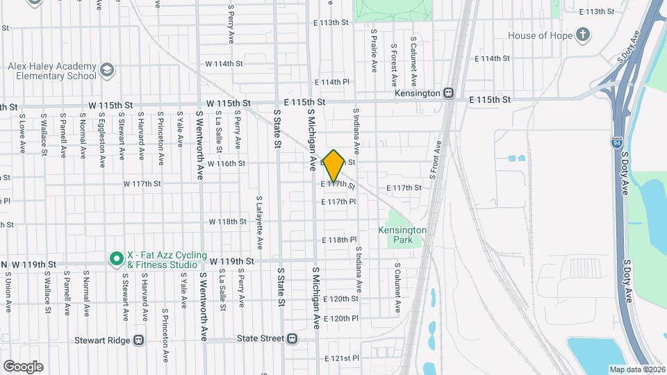 131 E 117th St Map and Location Details