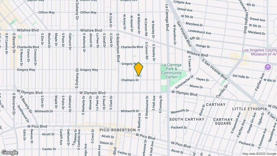 859 S Bedford St Map and Location Details