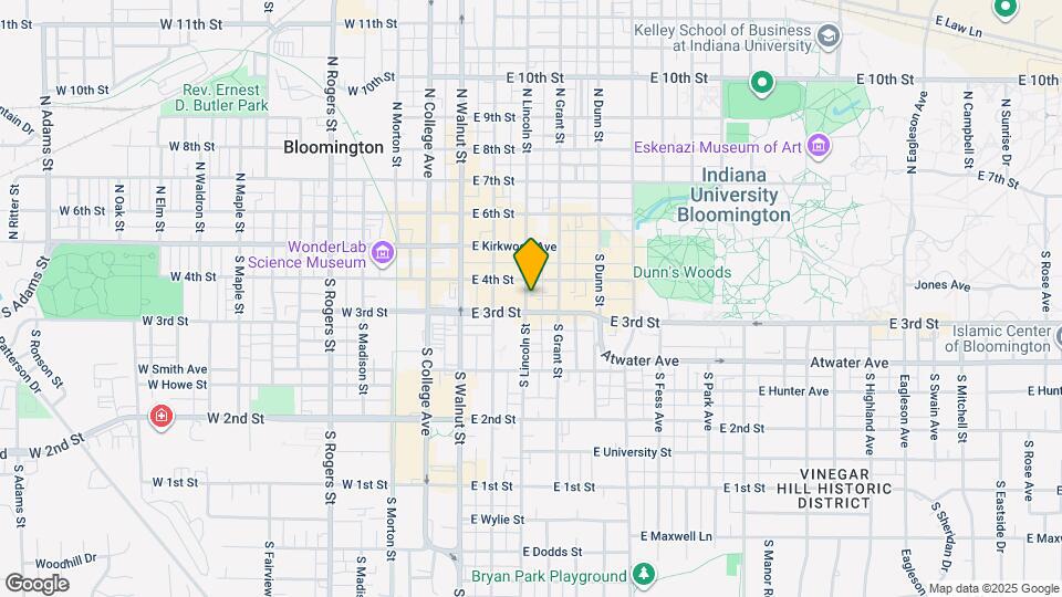 211 S Lincoln St Map and Location Details
