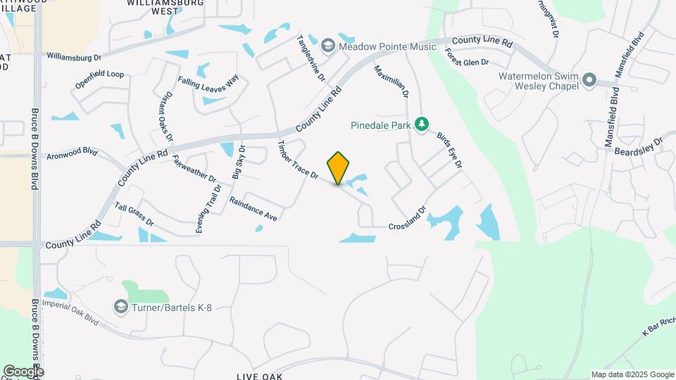 1203 Timber Trace Dr Map and Location Details