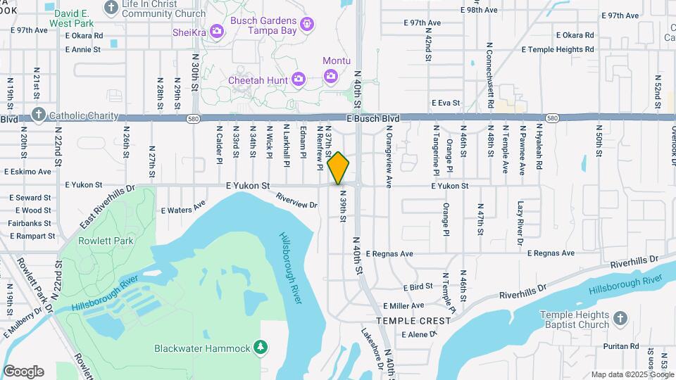 8622 N 39th St, Unit 1 Map and Location Details