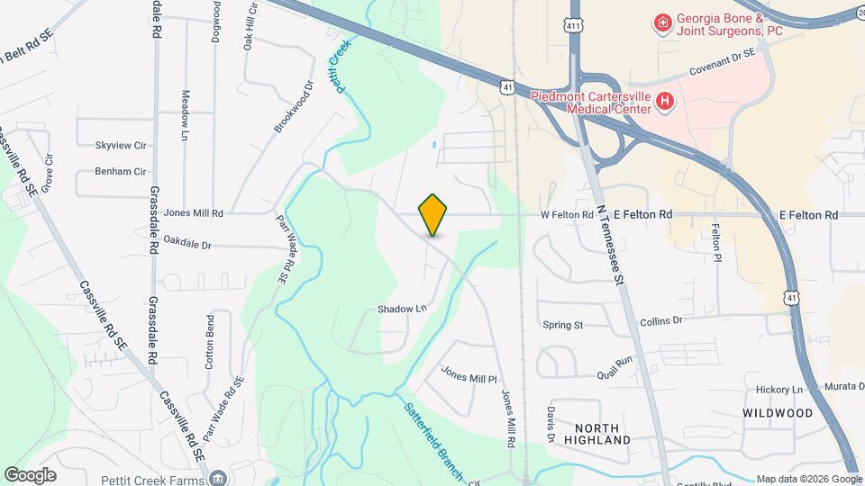 1013 Jones Mill Rd, Unit 1013 Map and Location Details