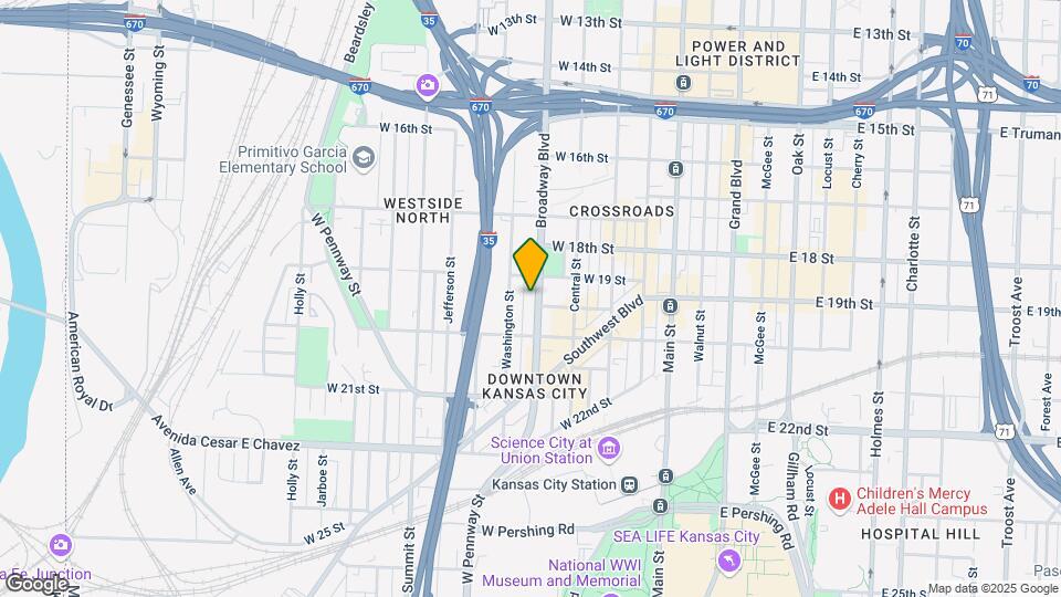 1816 Broadway Blvd Map and Location Details