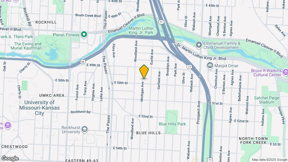 4941 Michigan Ave Map and Location Details