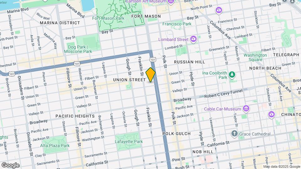 1538 Green St Map and Location Details