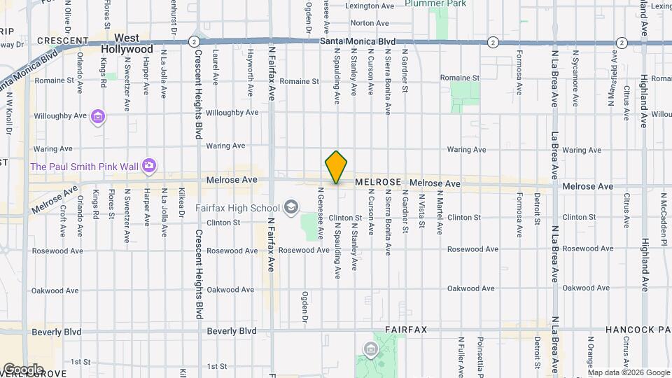 641 N Spaulding Ave Map and Location Details