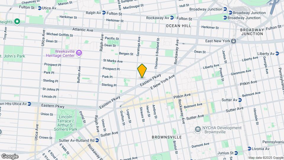 1850 Park Pl-Unit -1 Map and Location Details