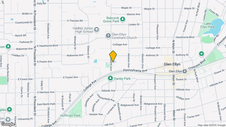 505 Kenilworth Ave Mapa y Detalles de la Ubicación