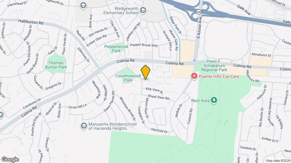 16920 Colchester Way, Unit 172 Mapa y Detalles de la Ubicación