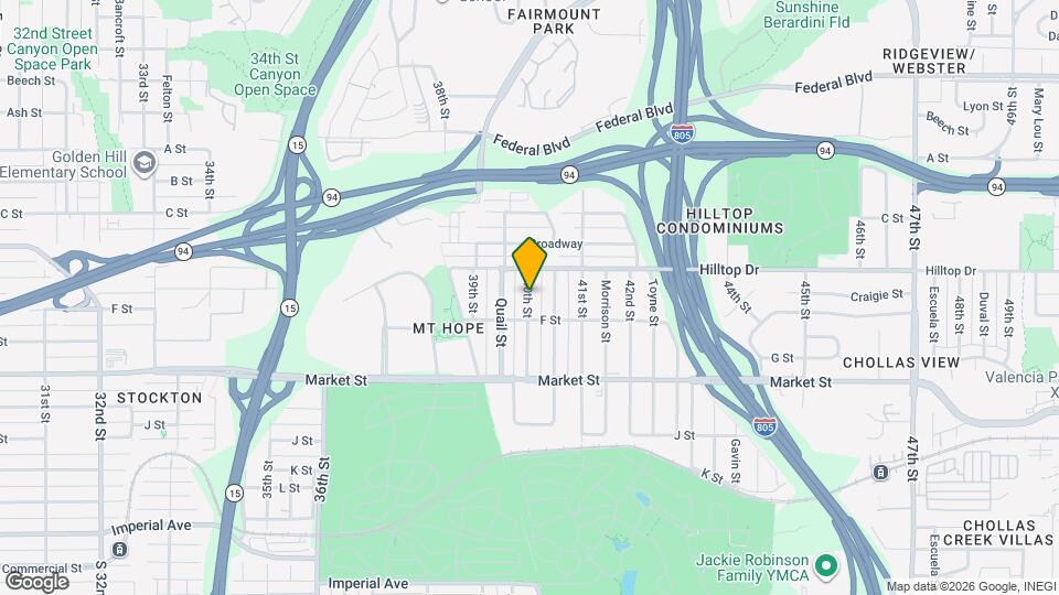 841 40th St Map and Location Details