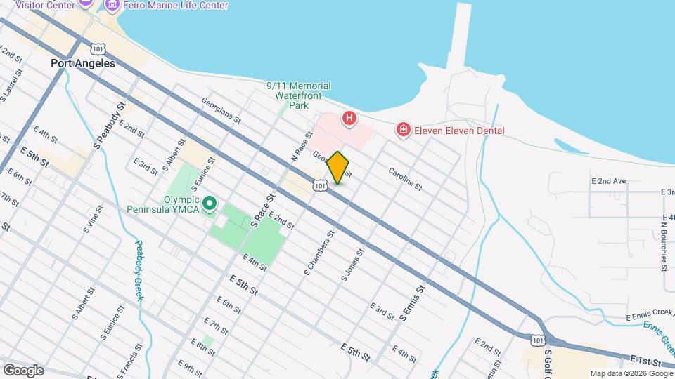 1017 E Front St Map and Location Details