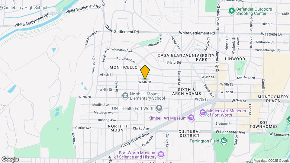 3708 W 5th St Map and Location Details