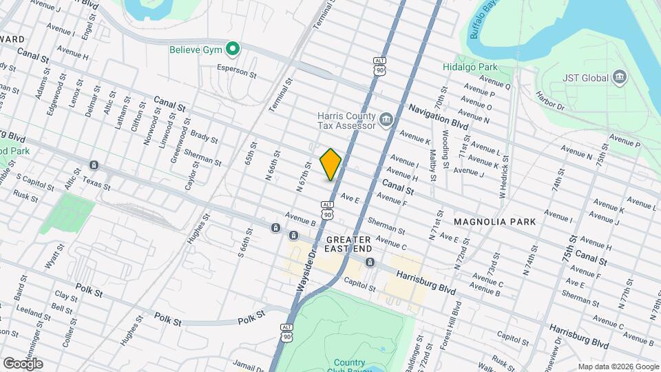 6741 Ave E Map and Location Details