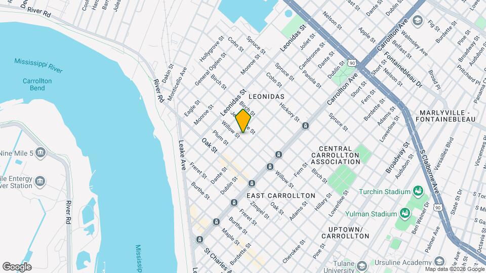 8325 Willow St Map and Location Details