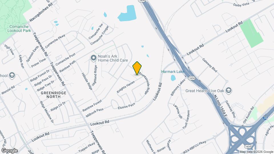 14406 Staghorn Gate Map and Location Details