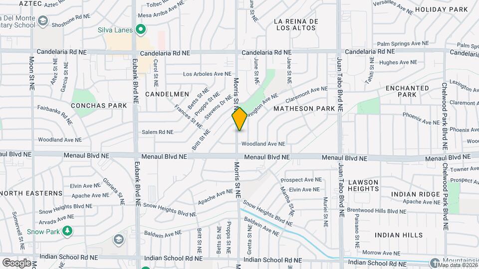 2412 Morris St NE, Unit 2412 B Morris St NE Mapa y Detalles de la Ubicación