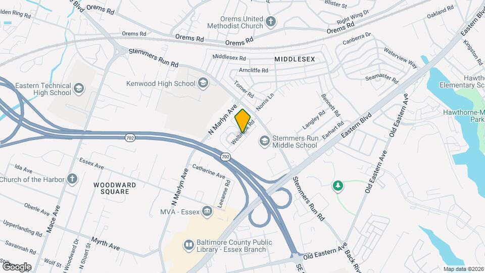 551 Welbrook Rd Map and Location Details