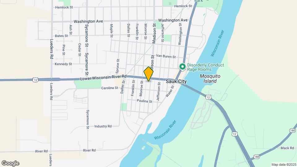 915 Madison St Map and Location Details