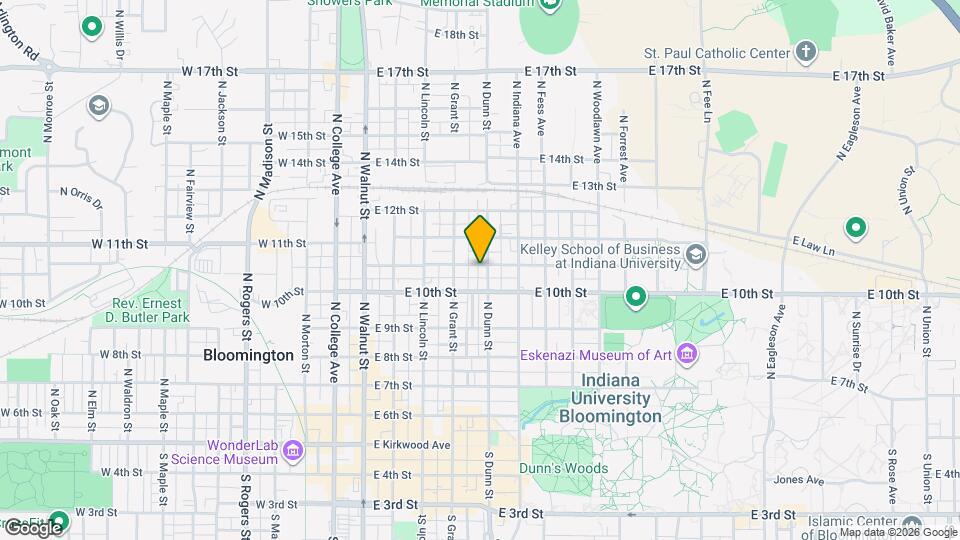 422 E Cottage Gr Map and Location Details