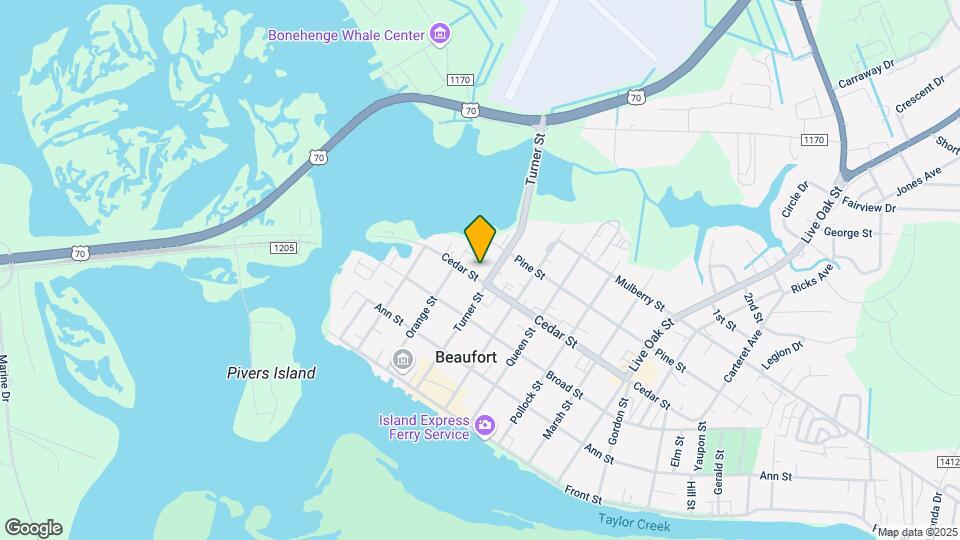 Beaufort Harbour Suites Mapa y Detalles de la Ubicación