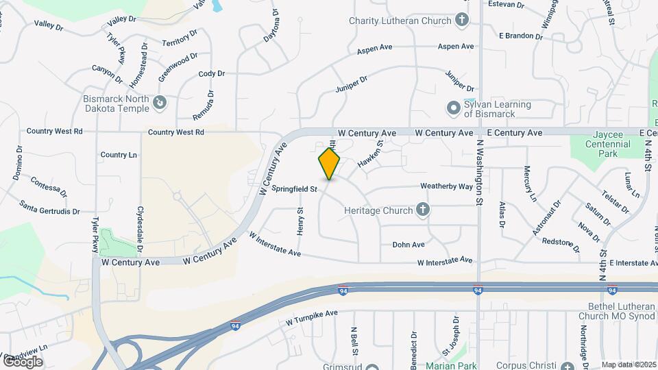 2821 Ithaca Dr Map and Location Details
