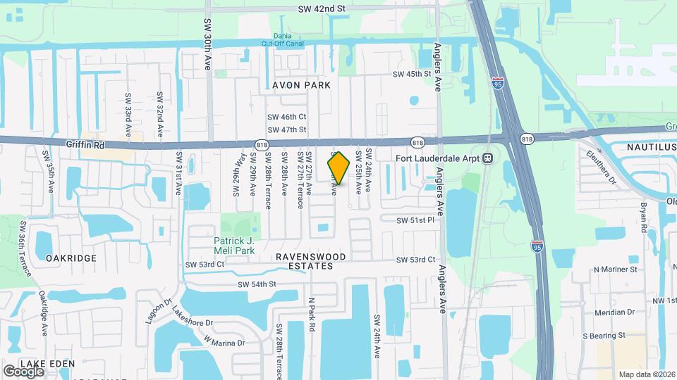 5020 SW 26th Ave Map and Location Details