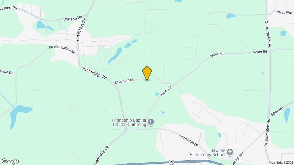 2875 Dishroom Road Mapa y Detalles de la Ubicación