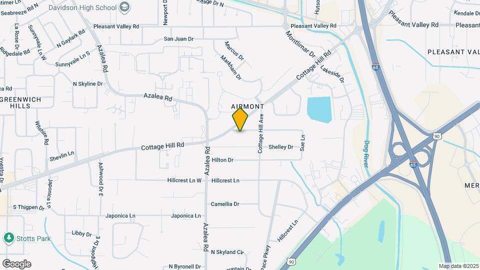 3875 Hawthorne Dr Mapa y Detalles de la Ubicación