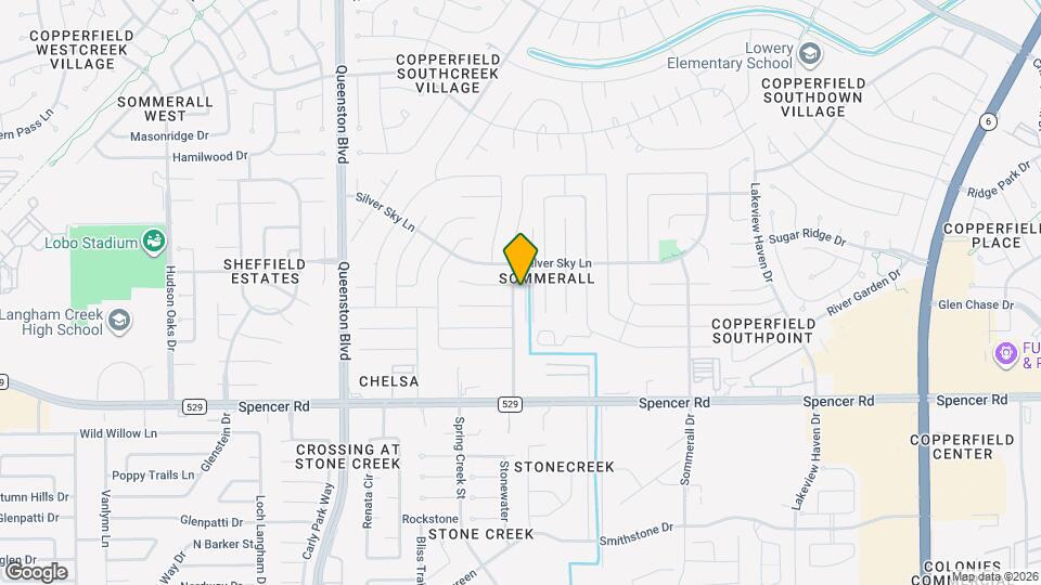 7226 Ridgeberry Dr Map and Location Details