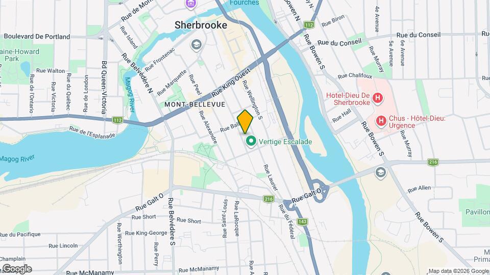 214 Brooks Rue Map and Location Details