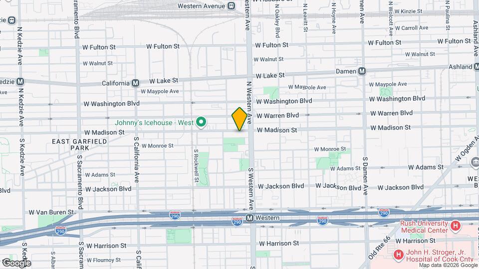 2423 W Madison St Map and Location Details