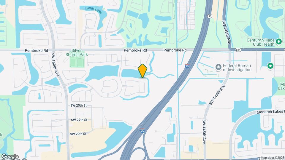 14841 SW 20th St Map and Location Details