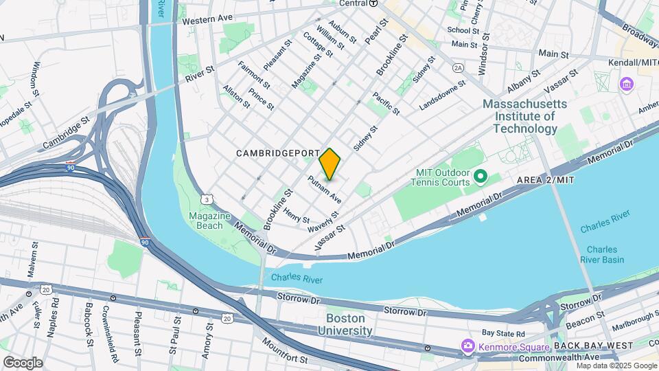 240 Sidney St Map and Location Details