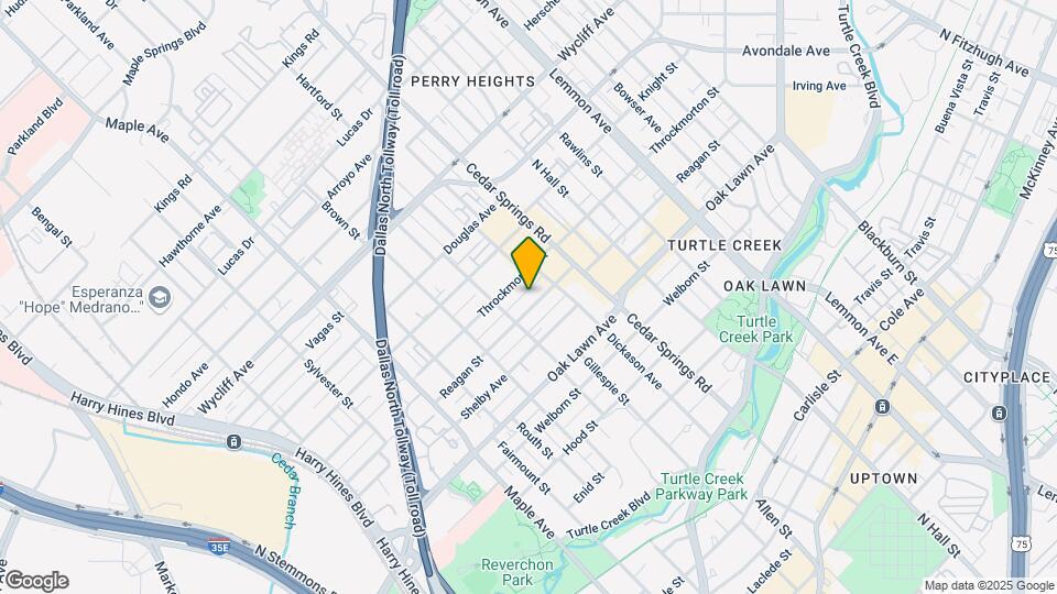 2825 Reagan St Mapa y Detalles de la Ubicación